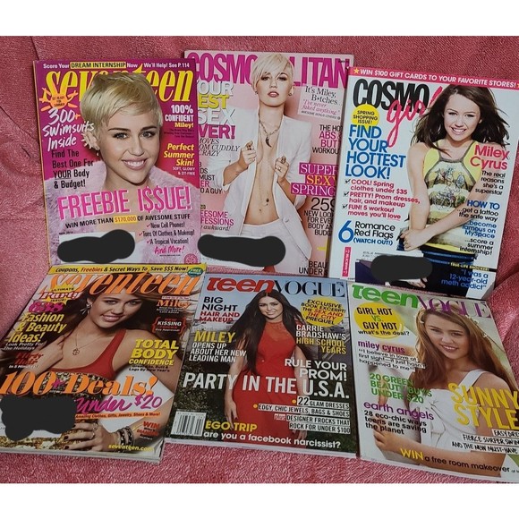 Miley Cyrus magazine bundle - Picture 1 of 1